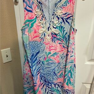 Lilly Pulitzer Pastel Blue-Pink Dress